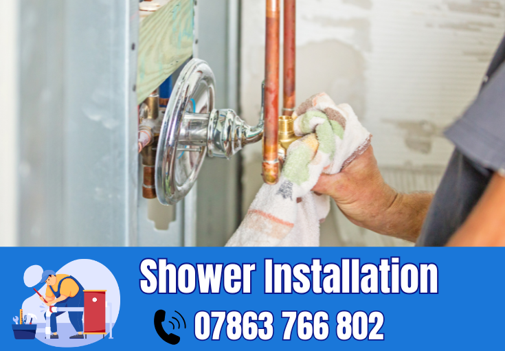 shower installation Knutsford